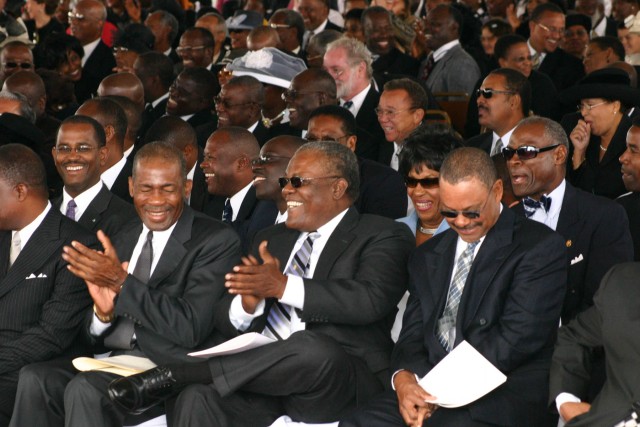 Former PM Sharing a Laugh