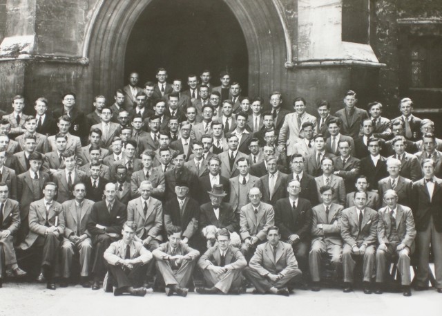 Edward, at Merton College Oxford,1946,
